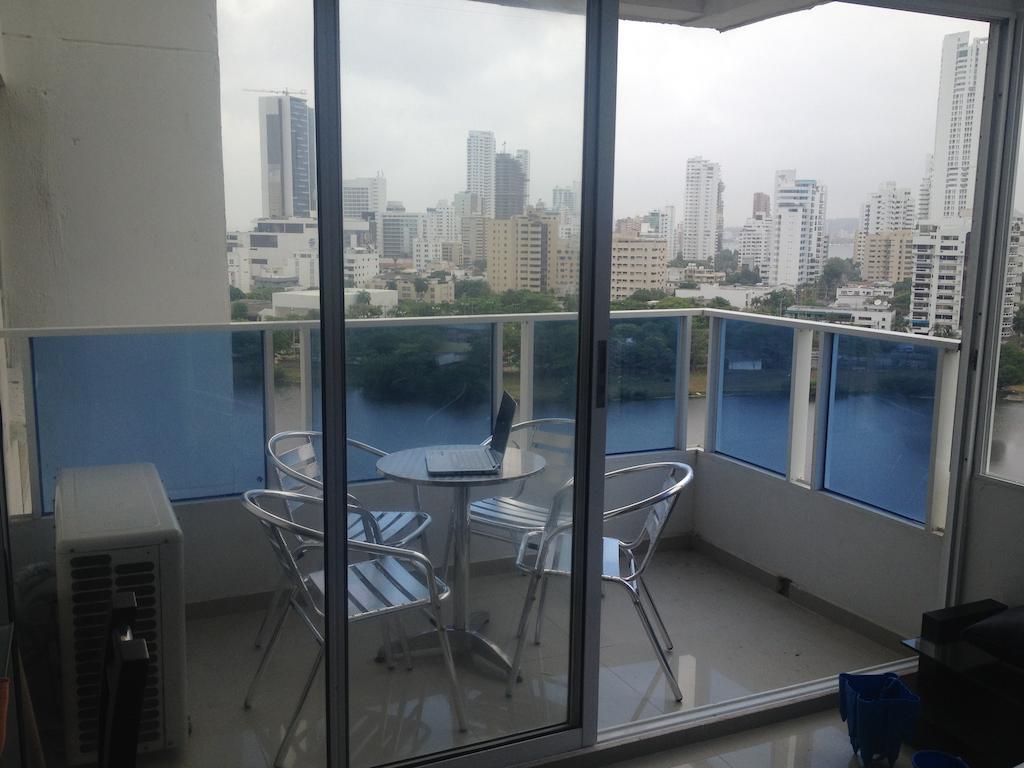 Apartamento Con Vista Al Laguito Y Al Mar Cartagena Exterior foto