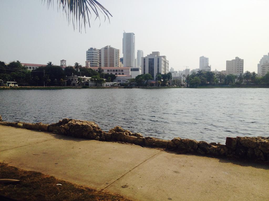 Apartamento Con Vista Al Laguito Y Al Mar Cartagena Exterior foto