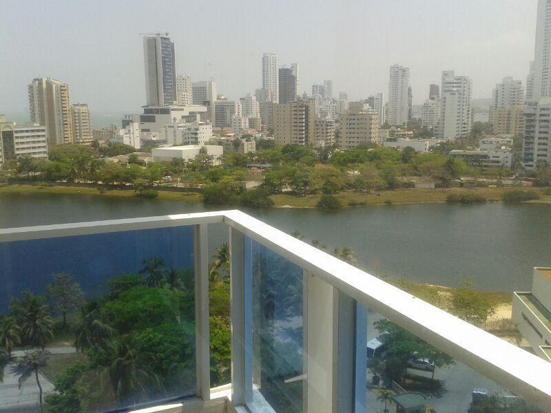 Apartamento Con Vista Al Laguito Y Al Mar Cartagena Exterior foto